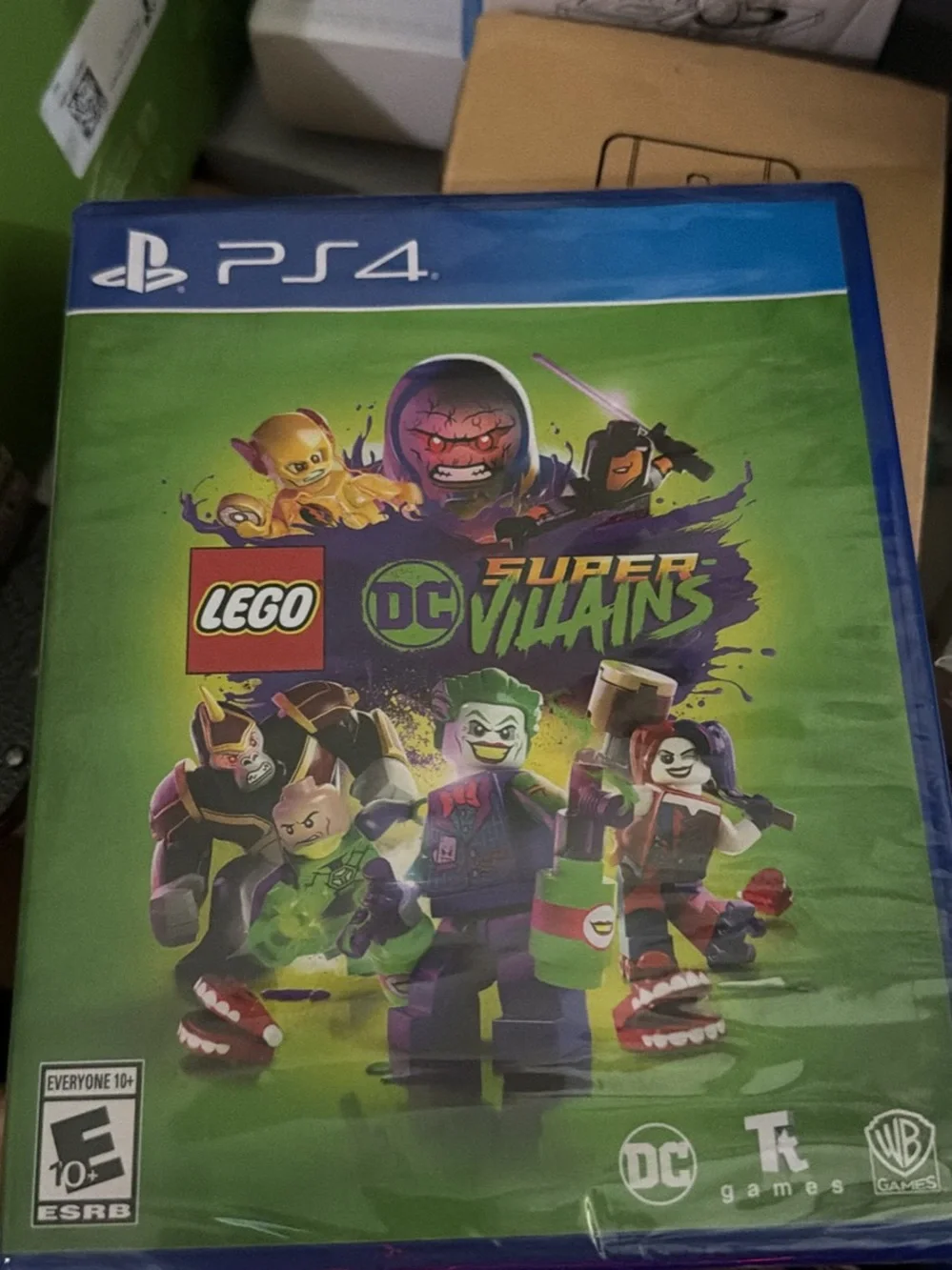 LEGO DC Super-Villains (PS4) - Green Cover